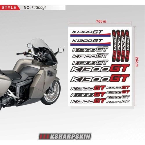 Motorcycle Accessories Reflective Stickers Body Helmet Fuel Tank Waterproof Logo Decal Emblem For BMW K1300GT k1300gt Sign