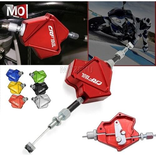 Motorcycle CNC Aluminum Stunt Clutch Lever Easy Pull Cable System For HONDA CRF150L CRF 150L 150 CRF150 L 2018