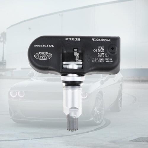 Car Tire Pressure Sensor Aluminum ABS Black For Chrysler 300C Voyager Sebring Grand- Voyager Tire Pressure Sensor 56053031AD