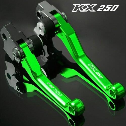 FOR Kawasaki KX250 2005 2006 2007 2008 Pivot Motocross CNC Aluminum Handle Brake Clutch Lever dirt bike Brakes Levers KX 250