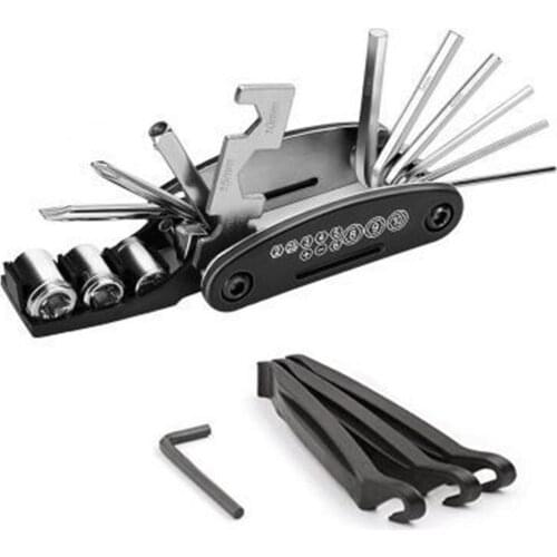 Bicycle Repair Combination Kit Multifunctional Folding Bike Wrench Set Durable Cycling Accessories For Mountain Road Bike