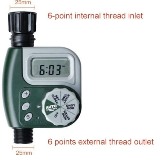 1pc Home Programmable Digital Hose Faucet Timer Battery Operated Automatic Watering Sprinkler System Irrigation Controller New