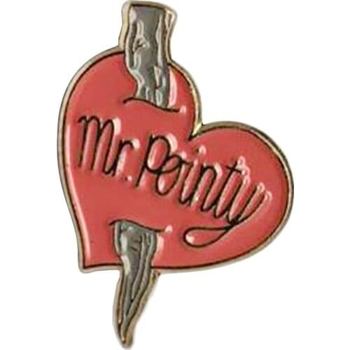 Mr.Pointy Enamel Pin Buffy The Vampire Slayer Brooch the lucky stake Badge The original wood "Hero" Jewelry