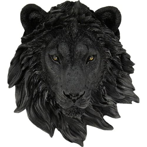 Animal Head Wall Lion Wall Decor Wall Statue Home Decor