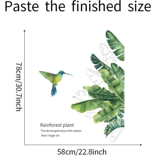 Art Wall Sticker Decal Decoration For Bedroom For Cafe For Living Room