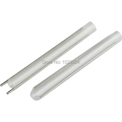 1000pcs/lot Fusion Protection Splice Sleeves 60mm with Two Pins for drop cable Heat Shrink Tube Fiber Optic Hot Melt Tube