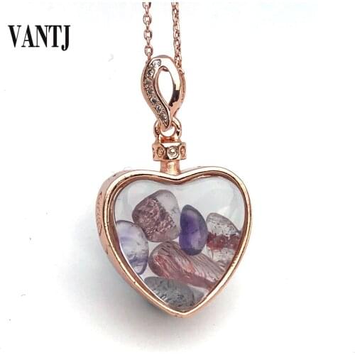 Natural Super Seven Crystal Pendant Raw Gemstone Tourmaline Necklace Energy Quartz for Woman Lady Wedding Party Gift