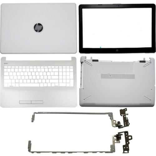 White New For HP 15-BS 15T-BS 15-BW 250 G6 255 G6 Laptop LCD Back Cover/Front bezel/LCD Hinges/Palmrest/Bottom Case 924900-001