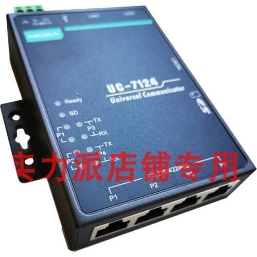 New Original Spot Photo For MOXA UC-7124-CE Intelligent Communication Server 12-48V