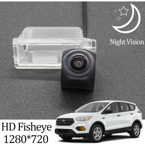 Owtosin HD 1280*720 Fisheye Rear View Camera For Ford Escape/Kuga 2013 2014 2015 2016 2017 Car Reverse Parking Accessories