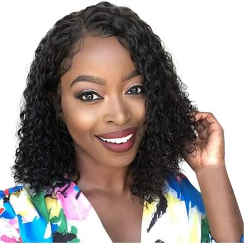 Natural Kinky Curly Wig for White/Black Women Hair Wigs Heat Resistant Synthetic Wig Natural Fake Hair Romance Style