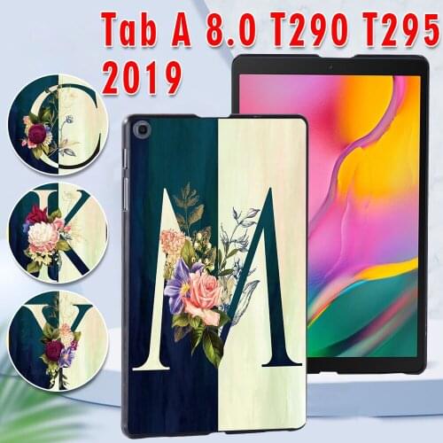 Plastic Hard Shell Cover for Samsung GalaxyTab A 8.0 (2019) SM-T290 SM-T295 Tablet Case + Free Stylus
