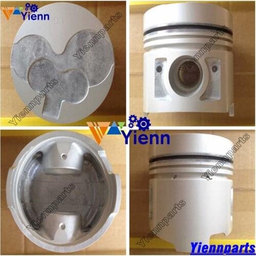 For Nissan TD42 TD42T TD42NEW Piston With Pin And Clips 96MM 12011-43G01 12011-6T000 For Datsun Jeep KD Engine Repair Parts