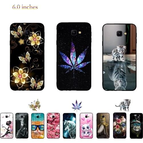 6.0 Inch For Samsung J4 Core Case Silicone Soft TPU Black Cover For Samsung Galaxy J4 Core Case J410 J410F J 4 4J J4Core