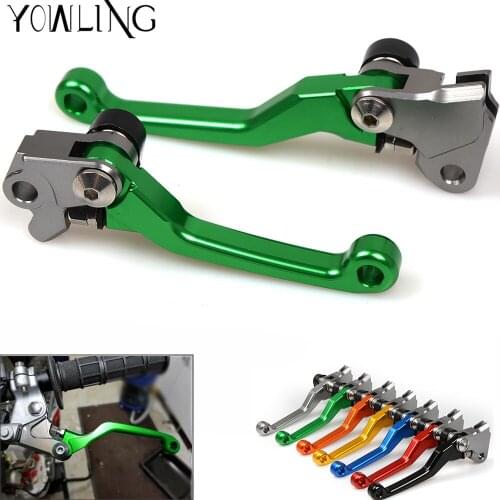 Pit bike Pivot Brake Clutch Levers Handbrake handle FOR Kawasaki KLX250,D-TRACKER 2008 2009 2010 2011 2012 2013 2014 2015 2016