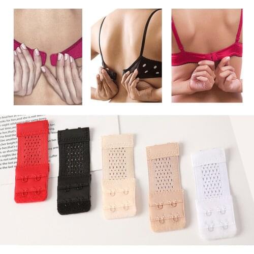 8/6/4/3pcs Lingerie Strap Bra Extender Extension Adjustable Belt Buckle Elastic Bra Extension Strap Hook Clip Expander Intimates
