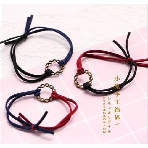 Gothic Lolita KC Hair Band Handwork Womens hair rope Hair Accessories Vintage Japan Headband B563