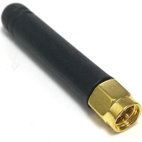 1PC 433Mhz Antenna 2.15dBi With SMA male Connector straight 50mm long ham radio antenna