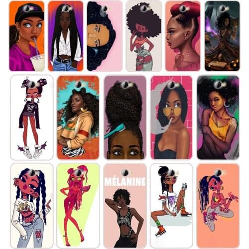 10 Black Girl Magic Melanin PoppinSilicone TPU Cover Phone Case On Case For Huawei Y3 II Y5 II Nova 5T GR3 P40 Lite E Case Soft