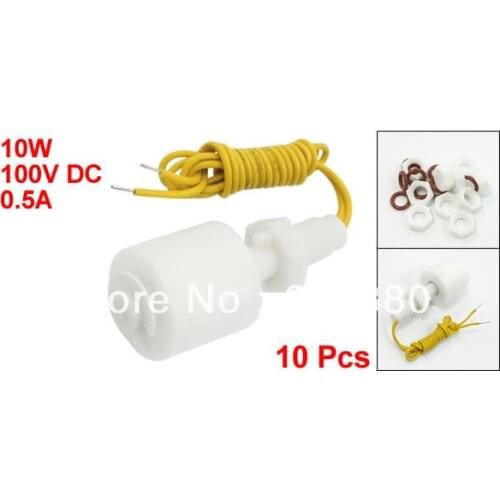 10 Pcs x Fish Tank Liquid Water Level Sensor PP Vertical Float Switch ZP4310