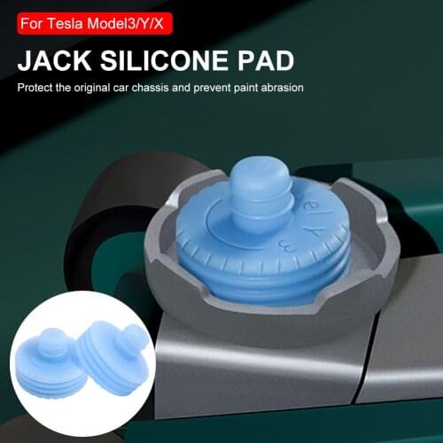 Car Lifting Jack Pad Point Adapter Silicone Rubber Pad Battery Chassis Protection for Tesla Model 3 Y S X Car Accessories