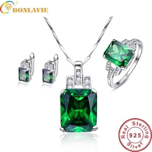 Наборы с драгоценными камнями BONLAVIE China At AliExpress