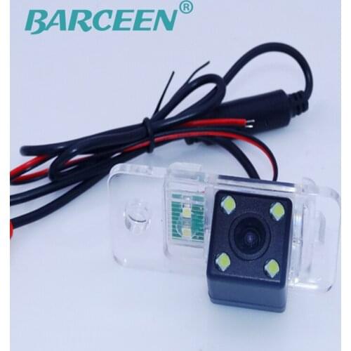 Hot selling 170 lens angle car parking camera bring ccd image sensor 4 led suitable for AUDI A6L 2009~2011 /A4 /A3/ Q7 /S5