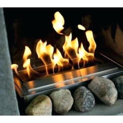 Inno living fire 36 inch biofuel burner metal box fireplace