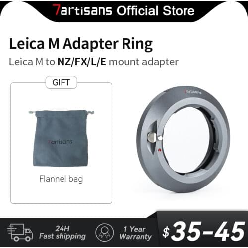7artisans adapter ring for LM port lens adapter Fuji FX Mount camera for Fuji micro single X-T1 X-T10 X-T2 X-T20 X-T100 X-PRO1