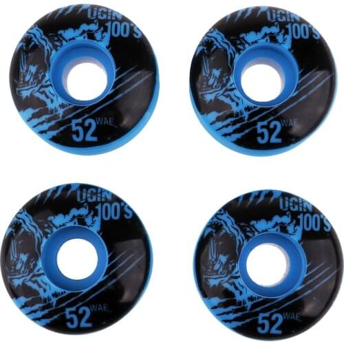 4Pcs Lightweight 52x30mm Skateboard Wheels Durable PU Wheels Scooter Parts Skates Accessories Speed Skates Wheels Replacement