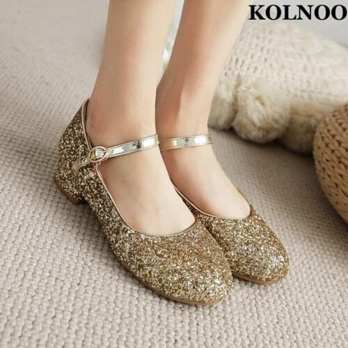 Обувь на низком каблуке KOLNOO China At AliExpress