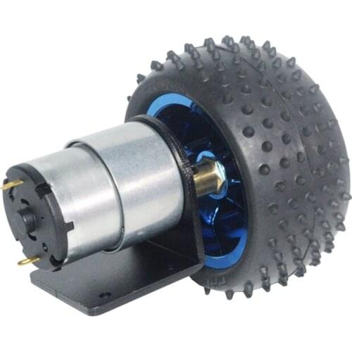 DC 12V 24V Gear Mini Motor Wheel Tire Intelligence Cars kit DIY Toy Electric Reduce 7RPM To 960RPM 12 Volt V Motors JGB37-520