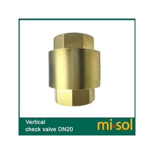 BRASS NON RETURN VALVE Vertical DN20 CHECK VALVE for water oil air