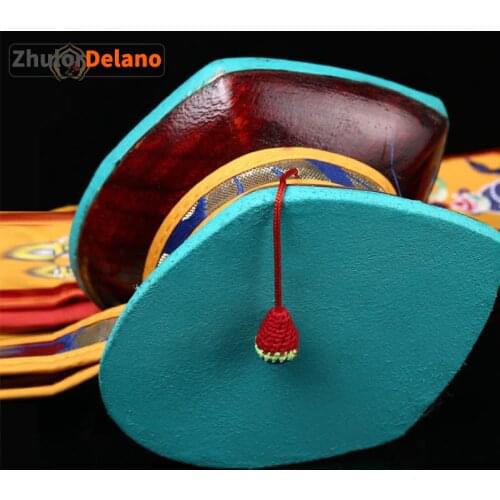 Nepali Fine Sheepskin Religious Ceremonies Drum Hand Drum Tantra Hand Drum With A Bag - Instrumentos Musicales