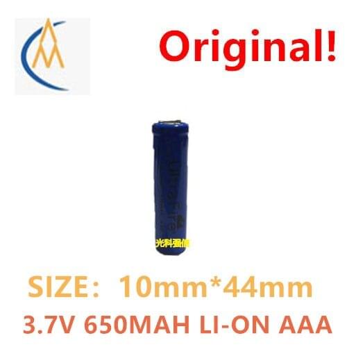 Brand new genuine 3.7V 10440 650mah strong light flashlight 7 lithium battery circuit board equipment power tool Mini