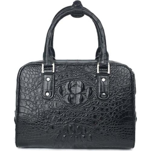 Ousidun new crocodile Female bag Cross section women Leather bag zipper female fashion square female women handbag