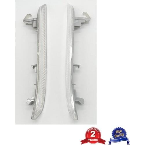 Clear White Side Marker Reflector For BMW X6 E71 E72 2008-2014 Left Right 63147187087 63147187088