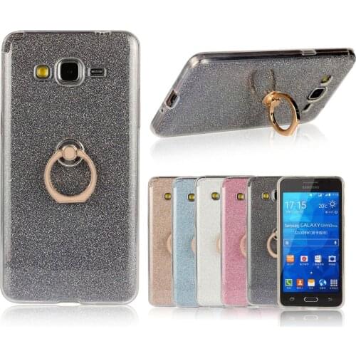Ultra Thin Soft TPU Gel Original Kickstand Finger Ring Phone Cover for samsung galaxy G530 G530H G531 G531H G531F SM-G531F