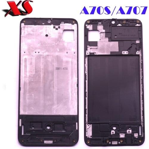 Front panel Bezel Frame Faceplate Housing Replacement for Samsung Galaxy A70S SM-A707F/DS A707GM A707FN A7070