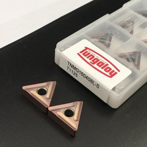 100% Original TNMG160408L-S T1125 Sale Turning Tool Carbide Inserts Machine Tool Accessories For Stainless Steel