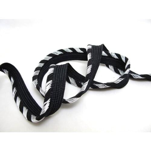 3 Yards 5/8 Inch Pink and White Piping Lip Cord Trim|Pillow Cushion Trim|Upholstery Edging Trim Sewing Supplies