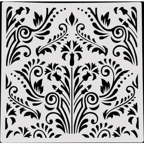 30 * 30 cm DIY large round flower mandala diy stencil painting scrapbook coloring engraving album decoration template stencil