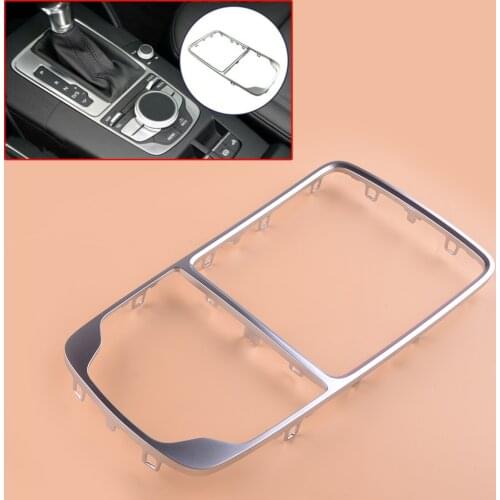 8V0864260A 3Q7 8V0864260B3Q7 Chrome Front MMI Center Console Surround Cover Trim Frame Fit for AUDI A3 S3 RS3 2016 2017