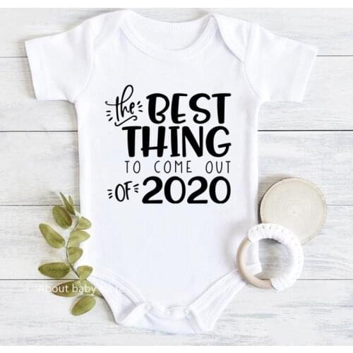 The Best Thing To Come Out of 2020 Baby Bodysuit Funny Baby Announcement Baby Shower Gift 2020 Baby Jumpsuit Newborn Gifts
