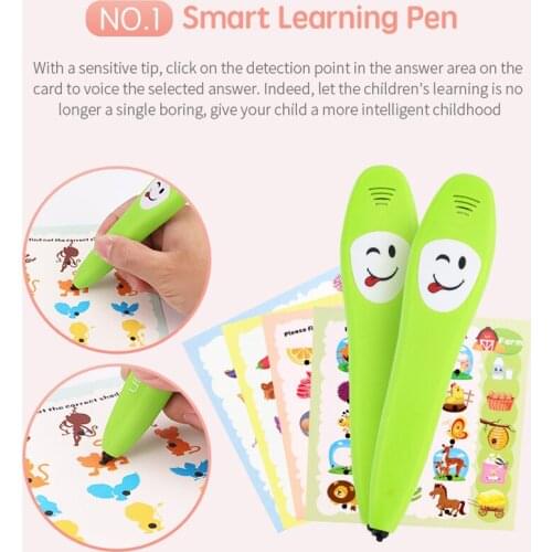 Electronic Smart Logic Learning Pen Phonetic Learning Parent Child Interaction Pen Book Toys YH-17