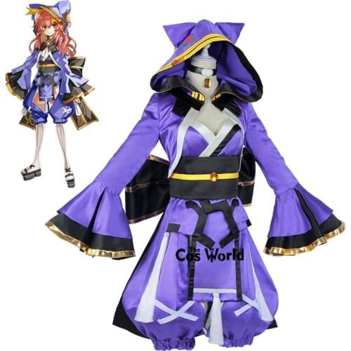 FGO Fate Grand Order Loyal Dogs Tamamo no Mae Hoody Hoodie Pants Uniform Outfit Anime Cosplay Costumes
