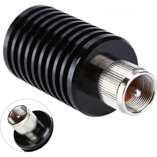 PL259-M Connector Harvest DL-30A DC 0-500MHz 15Watt AVG 100W PEAK Dummy Load Two-way Black For NISSEI RS-50 CB Two-way Radio