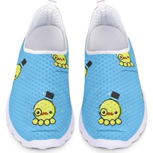 Fashion Custom pattern Women Mesh Flat shoes patchwork slip-on Cotton Casual shoes for woman Walking Sneakers Soft Shoes zapato