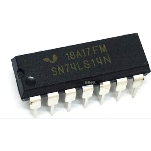 Xinyuan 10PCS/LOT SN74LS14N DIP14 SN74LS14 DIP 74LS14N 74LS14 DIP-14 HD74LS14P new and original IC
