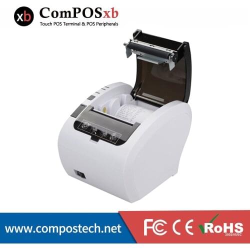 Wholesales Thermal Printer for retailers black thermal printer high quality support USB RS232 LAN interface 80mm thermal printer
